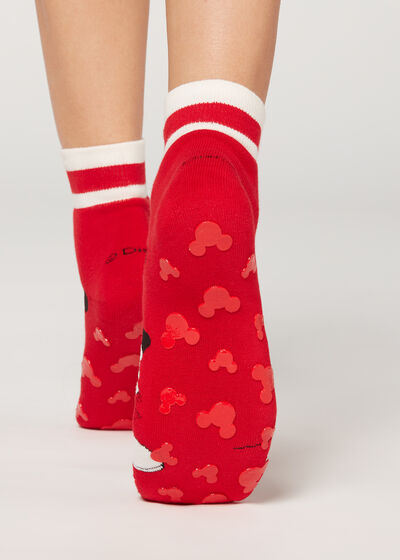 Non-slip Mickey Mouse Christmas Socks