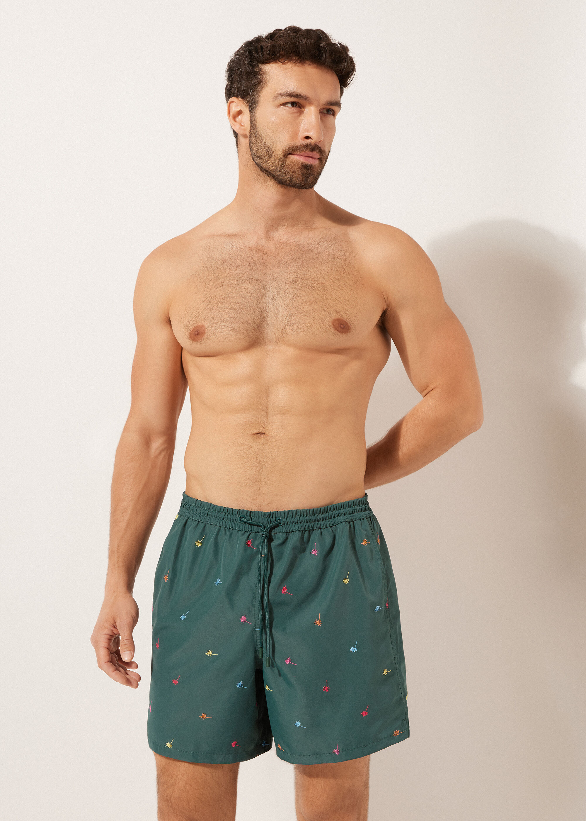 Fantasie Zwemboxer voor Heren Formentera