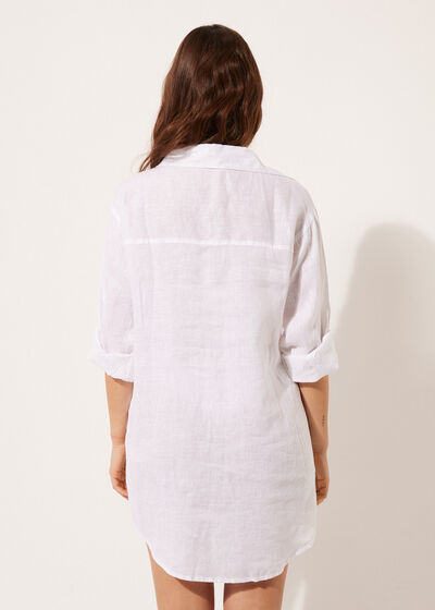 Linen Shirt Dress