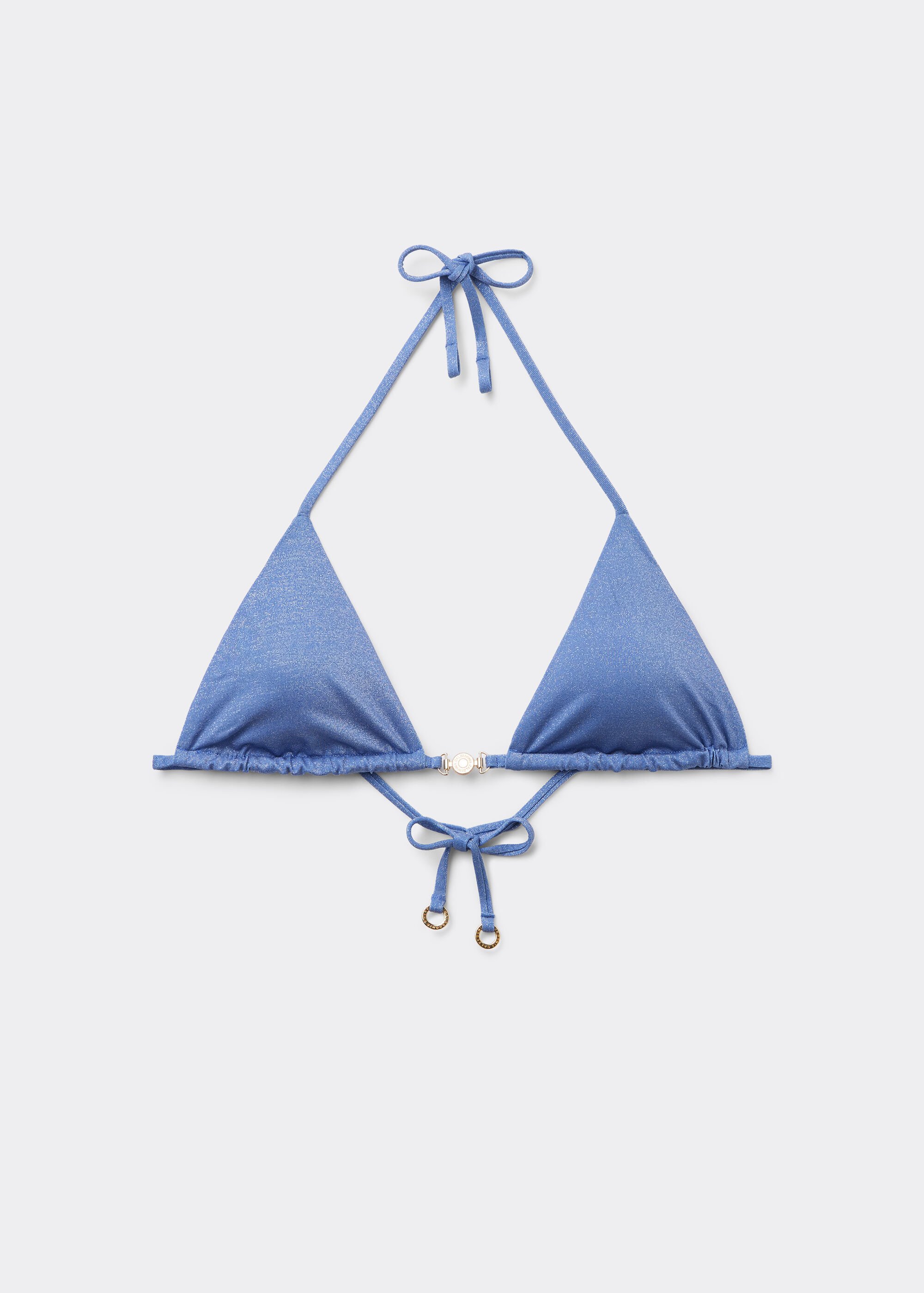 Triangle Bikini Top Golden Glow