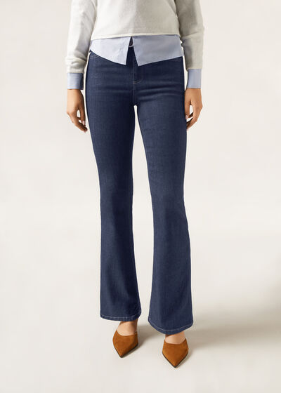 Flared Stretch Jeans