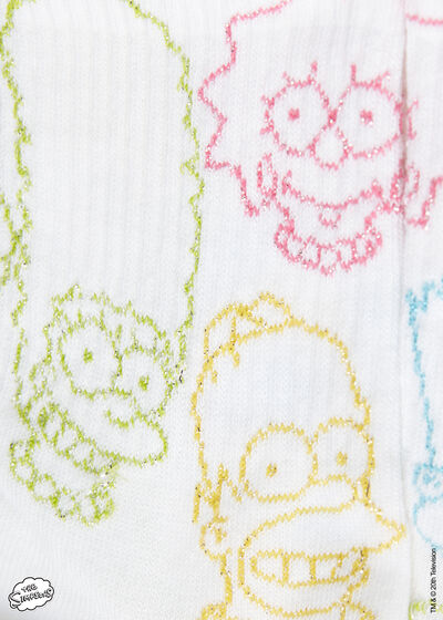 The Simpsons Short Sport Socks