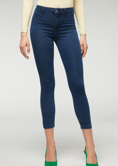 Soft touch push-up jeans