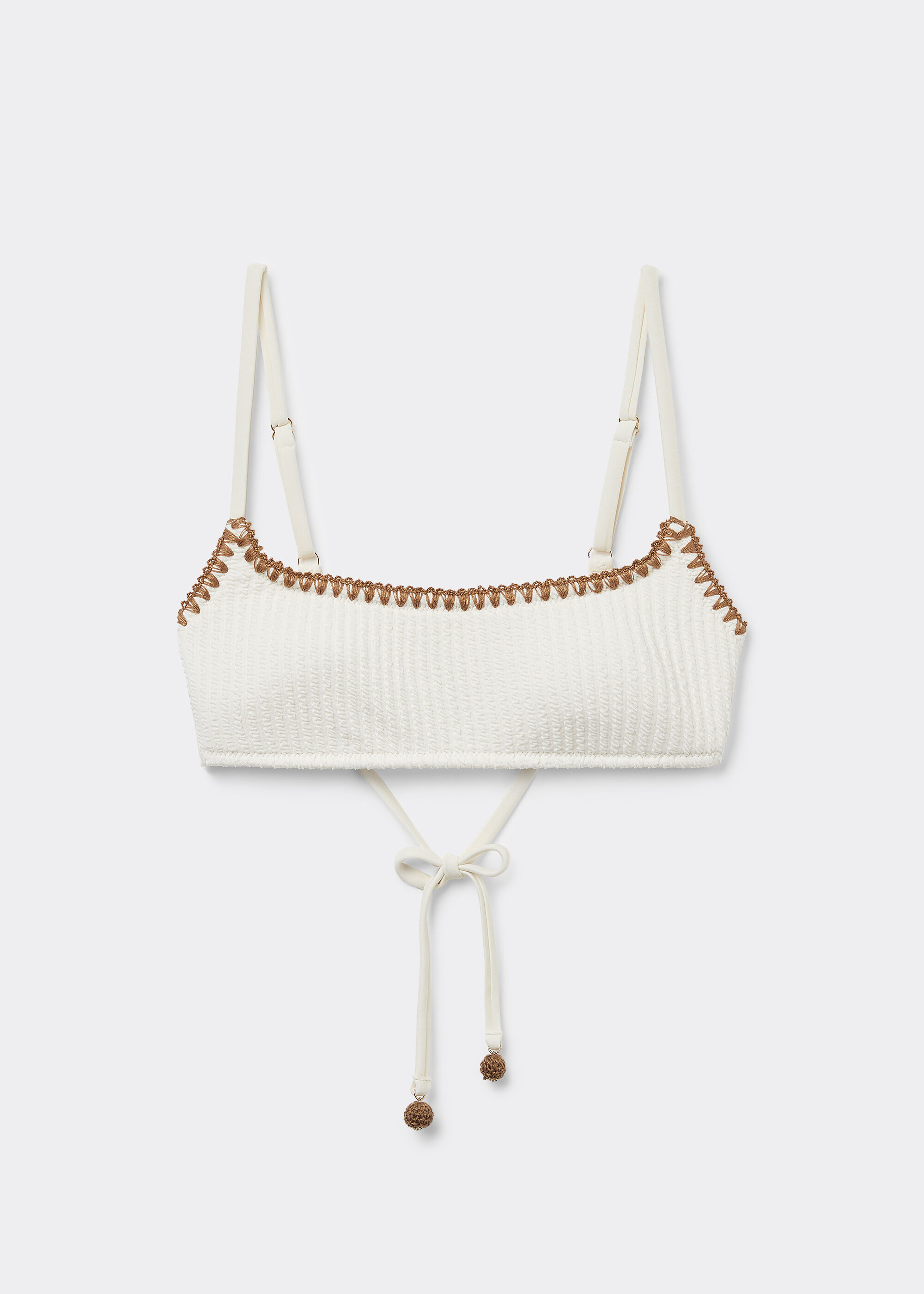 Bikini Estilo Top Bicolor