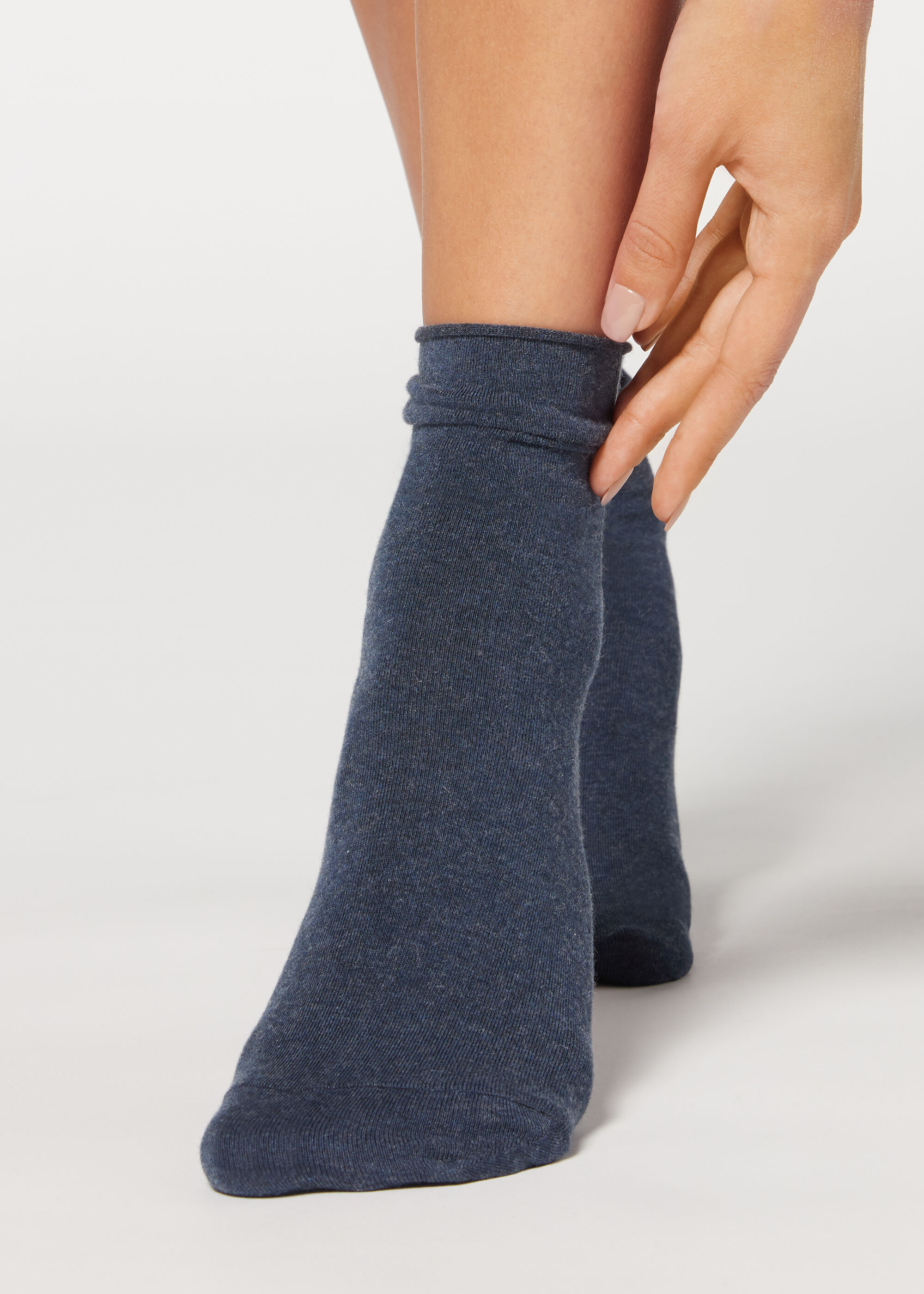 Ankle Socks with Cashmere