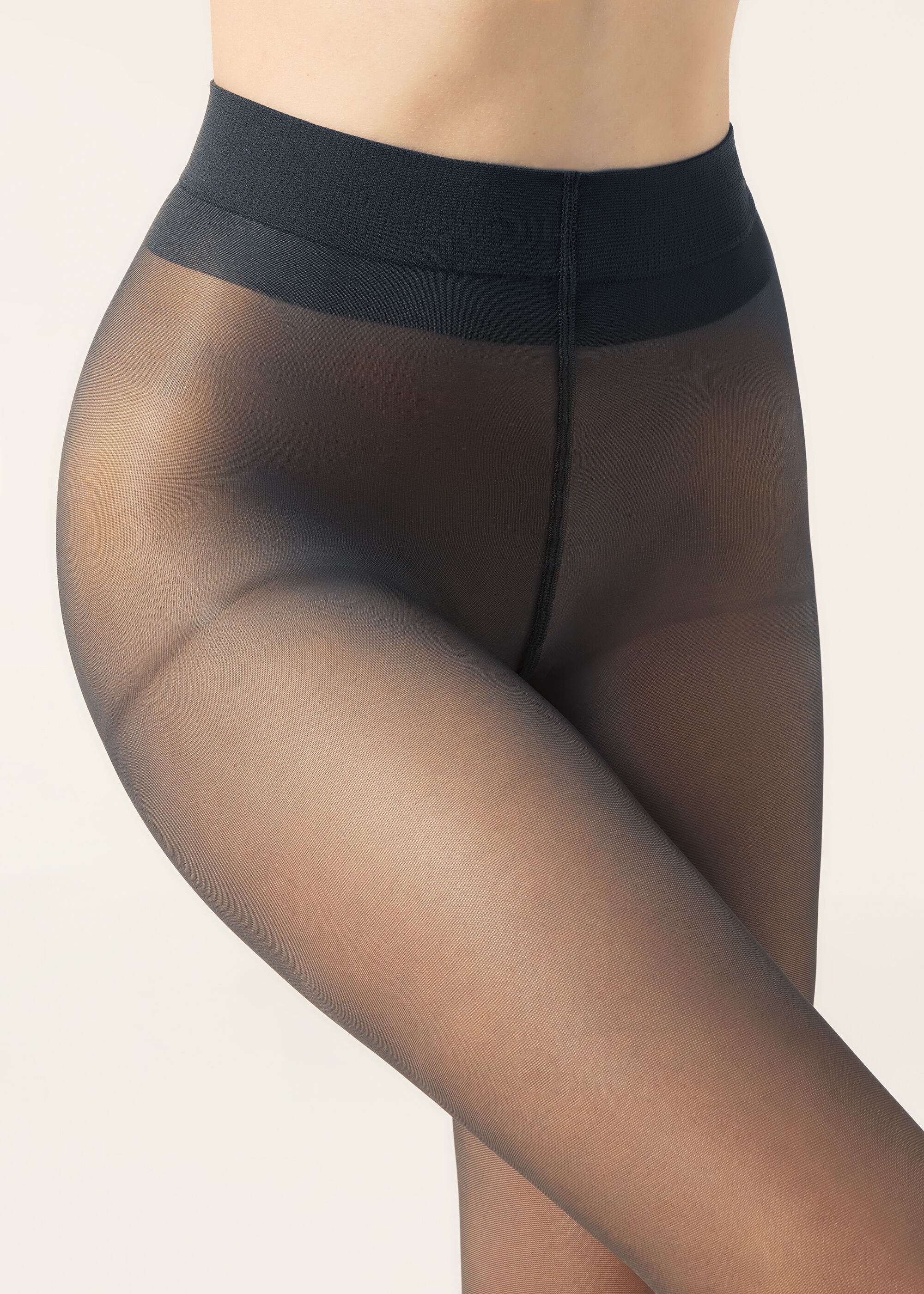 Διαφανές Καλσόν 30 Den Sculpt με Control Top