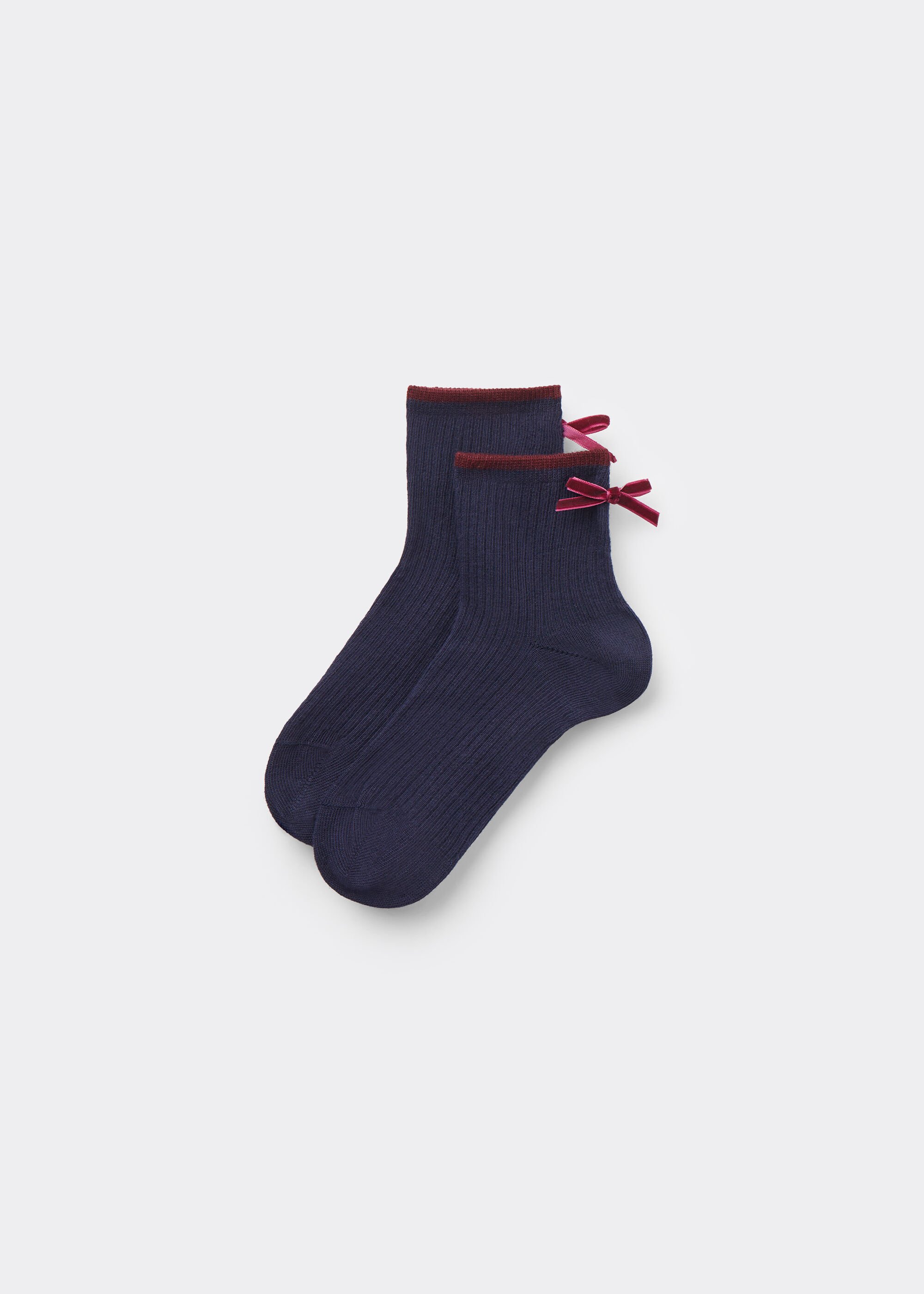 Girls’ Bow Socks