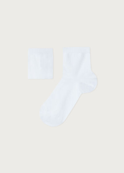 Children's Short Cotton Socks with Fresh Feet Breathable Material