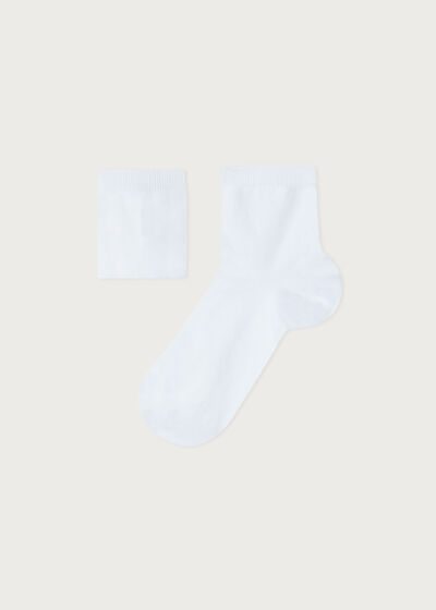 Dječje pamučne kratke čarape od prozračnog materijala za svježa stopala