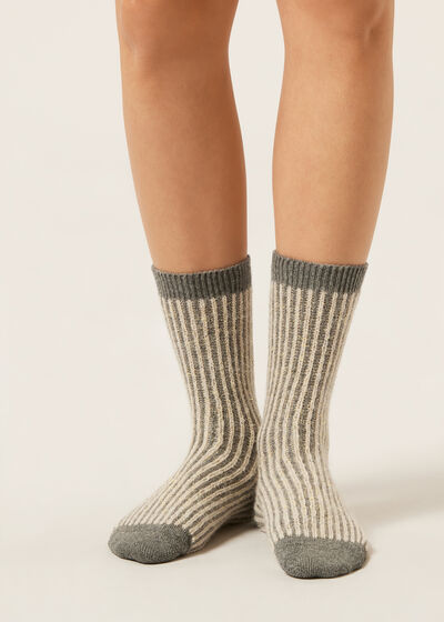 Glitter Socks with Cashmere