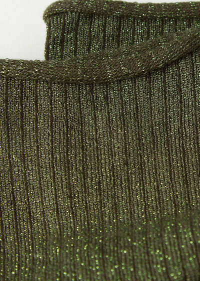 Calze Corte a Costine con Glitter