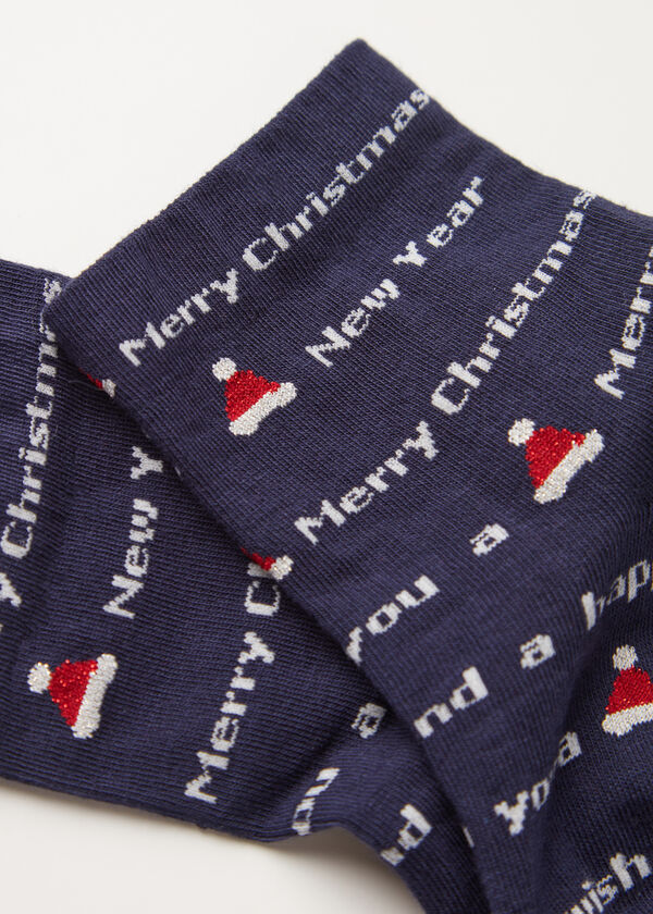 Krátké dámské ponožky z vánoční kolekce Family