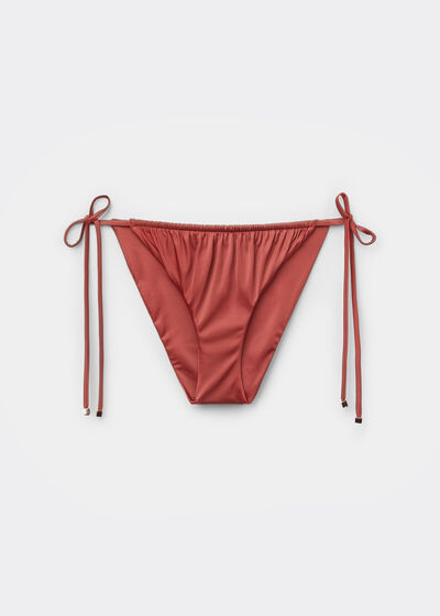 Slip Lacci Costume Shiny Satin