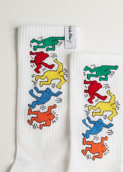 Ανδρικές Κοντές Αθλητικές Κάλτσες Keith Haring™