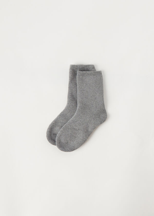 Detské bavlnené froté ponožky