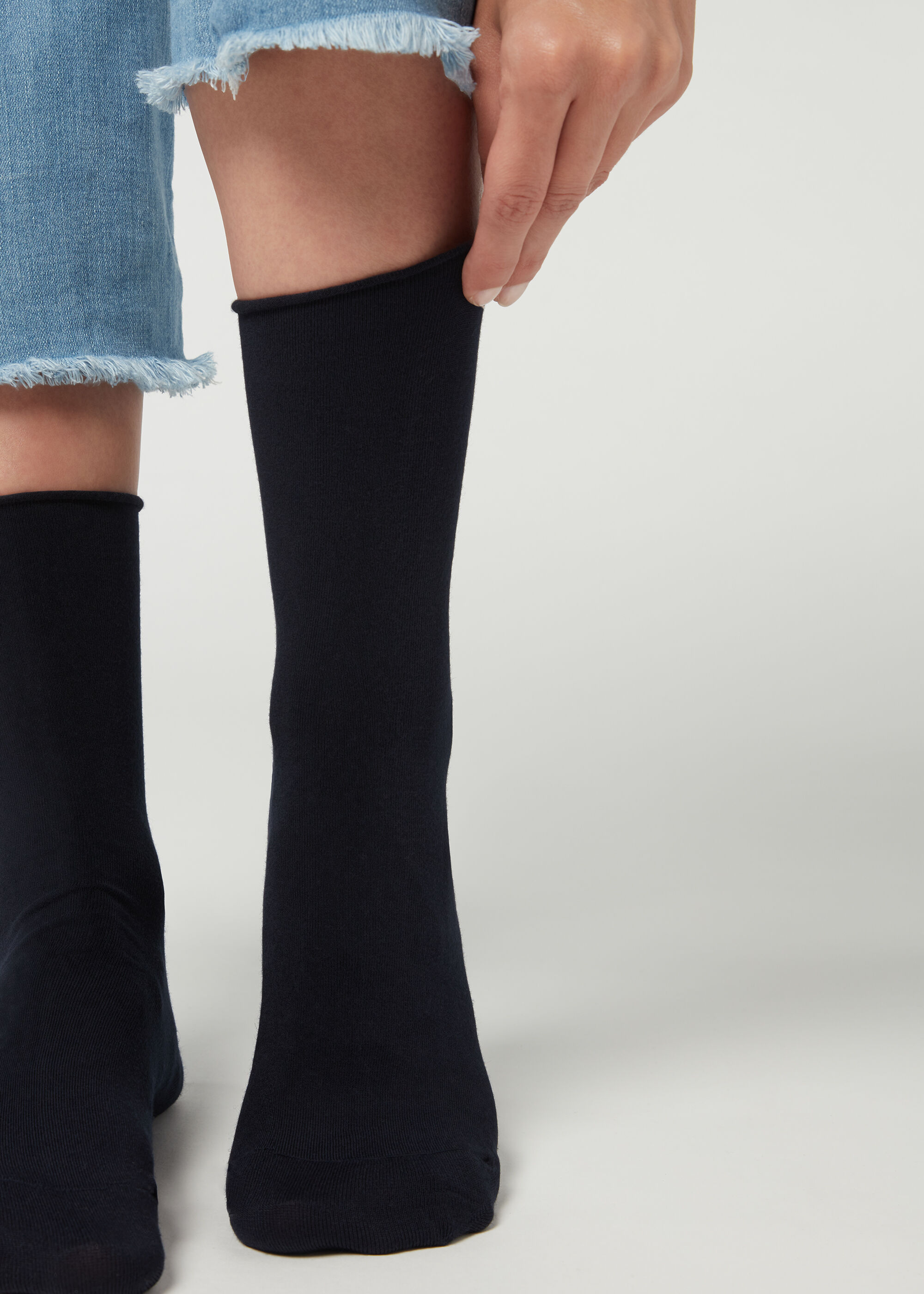 Ankle Socks with Cashmere