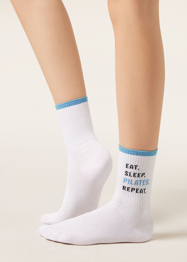 Wellness Text Socks