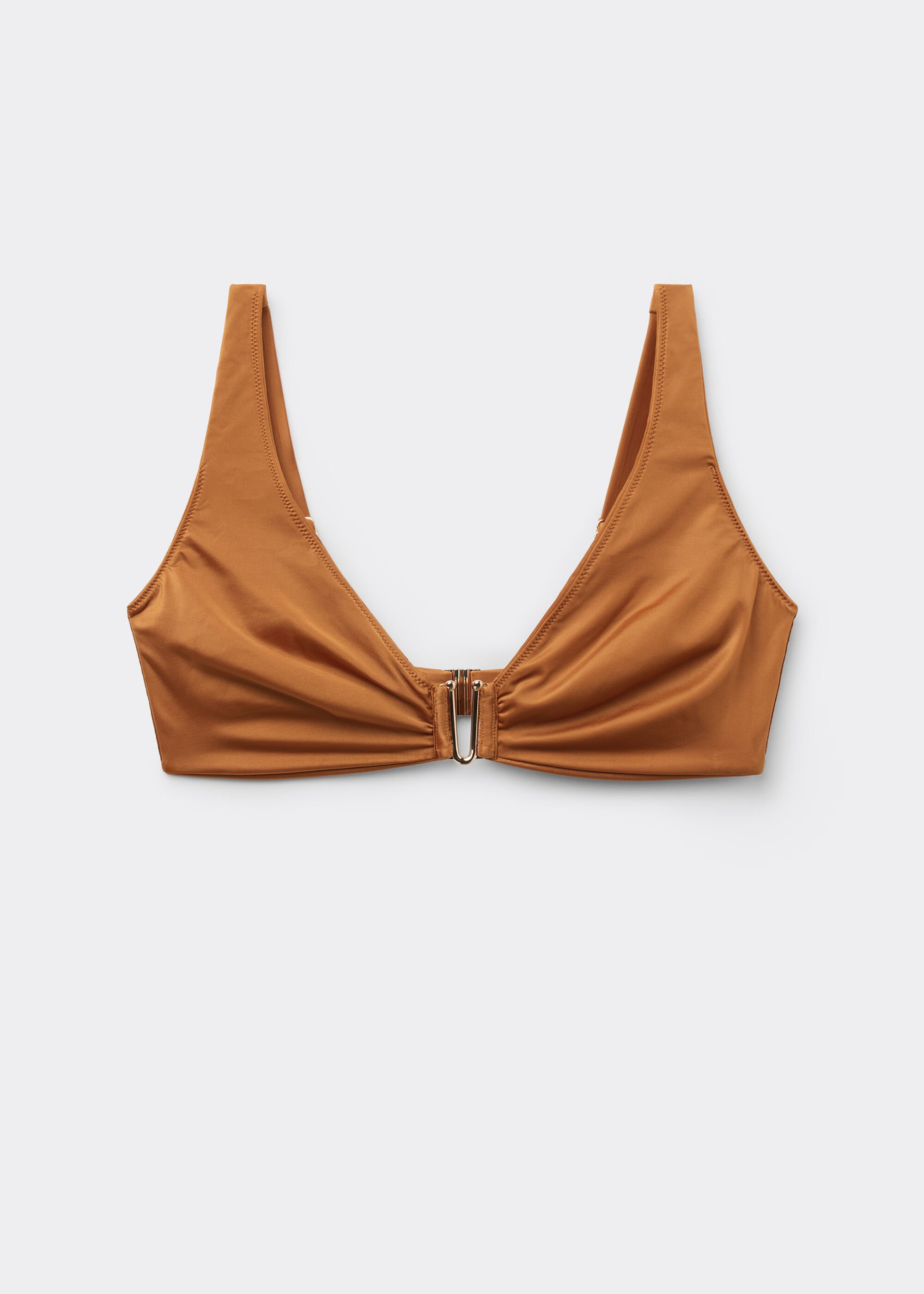 Brassiere Bikini Top Shiny Satin