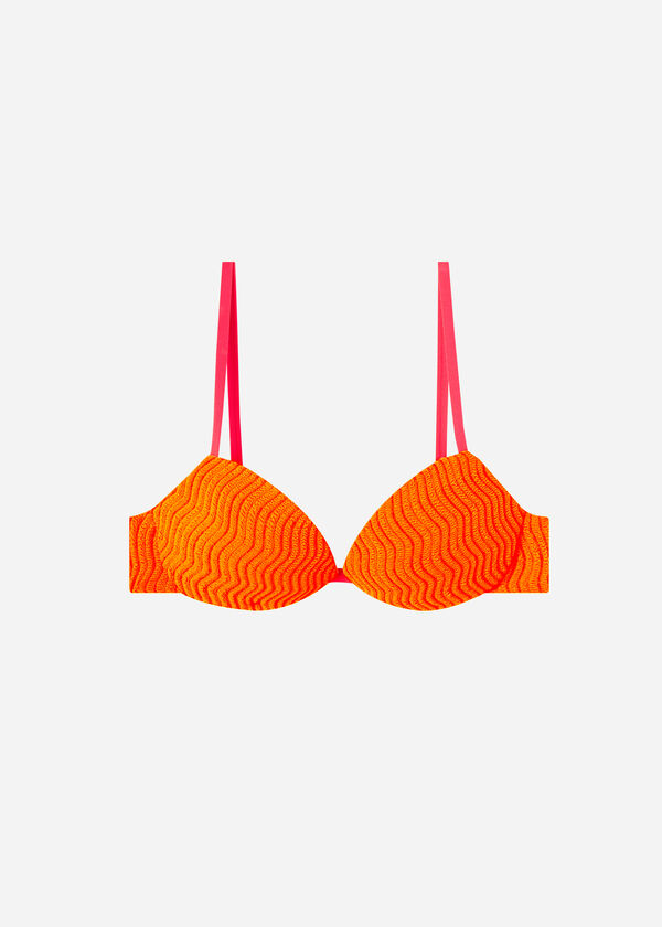 Padded Push-Up Bikini Top Mykonos