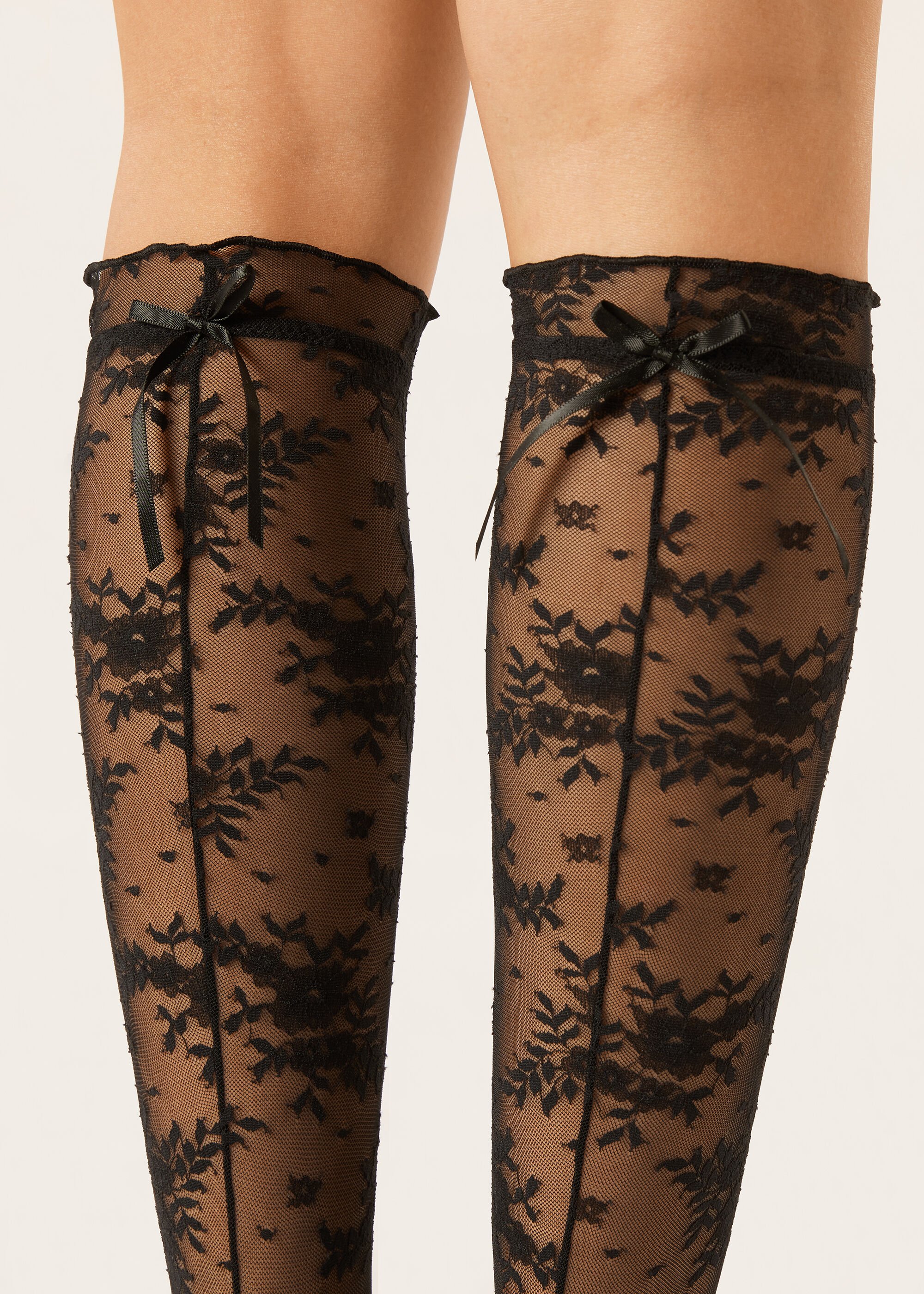 Lace Knee-Highs