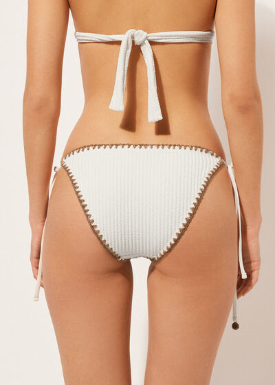 Tie Bikini Bottoms Bicolor
