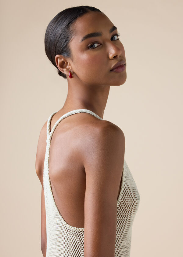 Long Mesh Dress