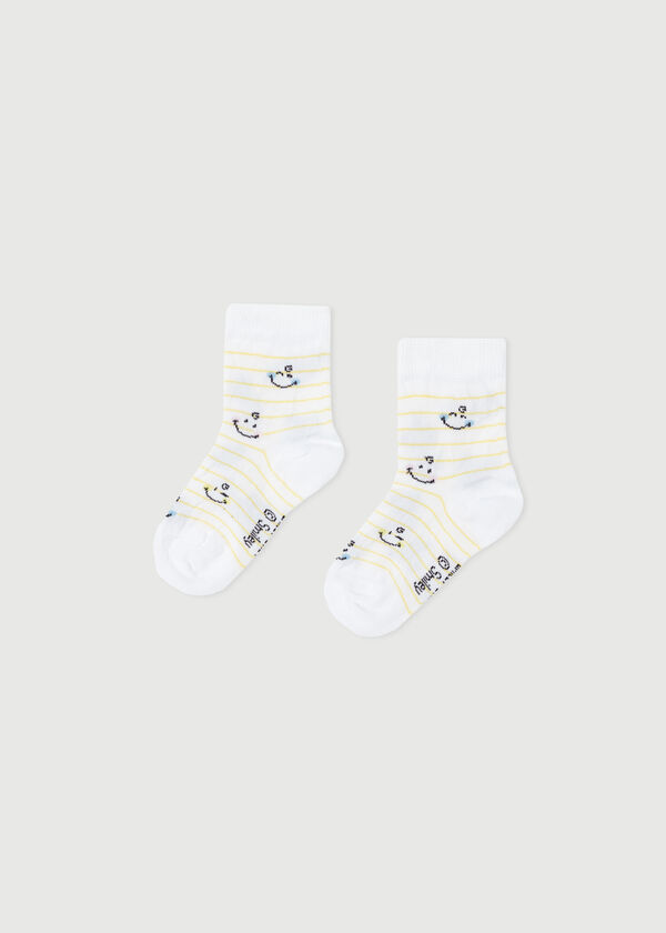 Novorodenecké krátke ponožky s motívom Smiley Baby®