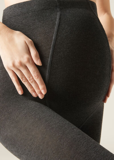 Blickdichte Strumpfhose Maternity mit Cashmere