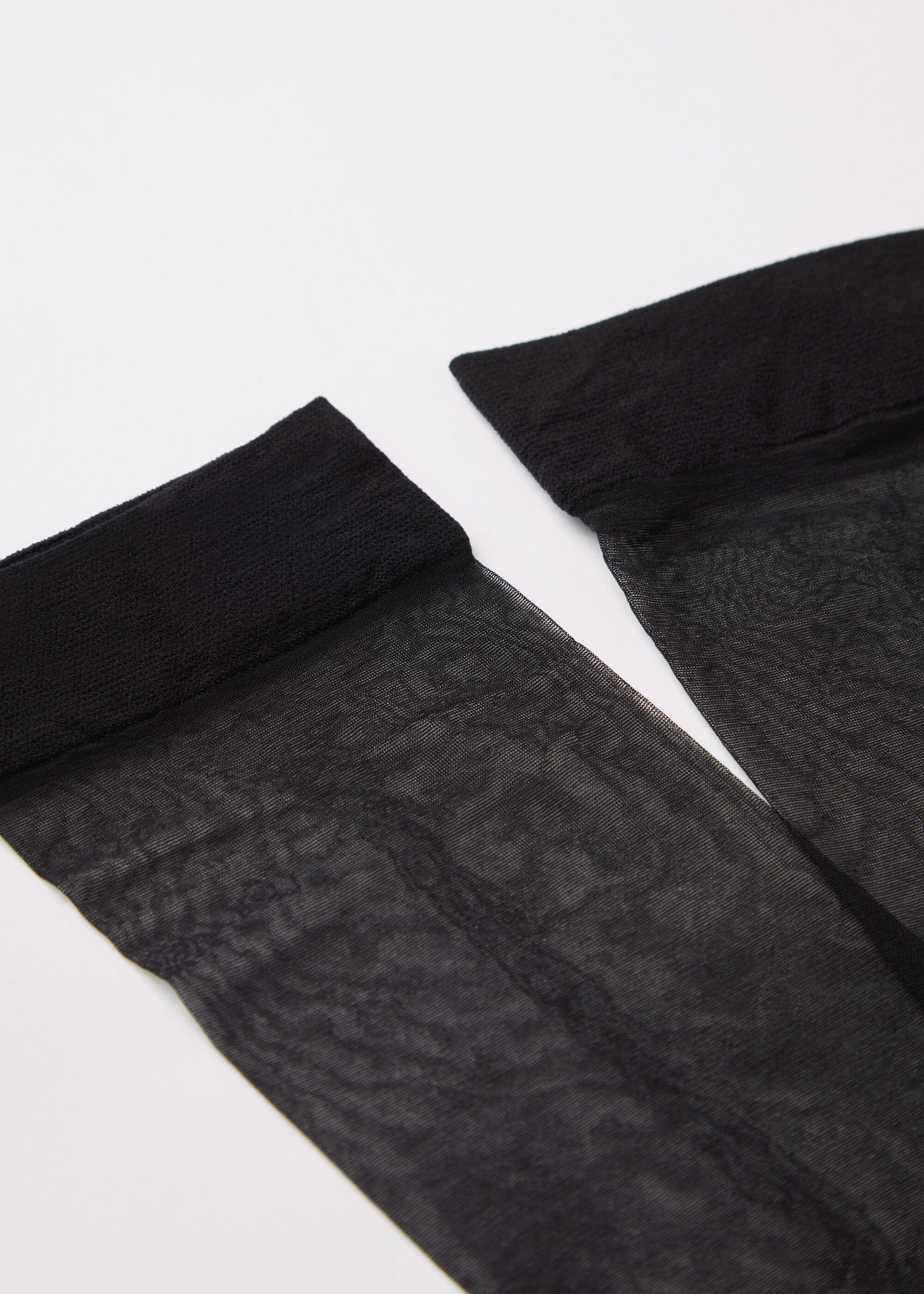 8 Denier Sheer Comfort Cuff Knee-Highs