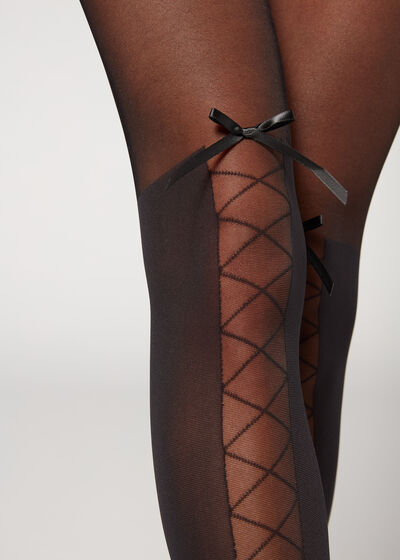 Boot and Bow Longuette Tights