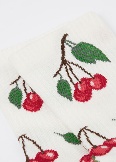 美食主題圖案襪子