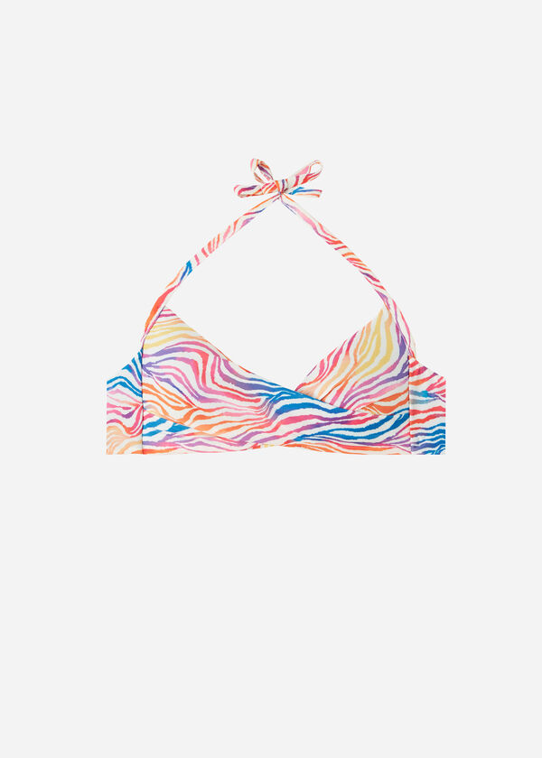Soft Padded Triangle Bikini Top Malaga