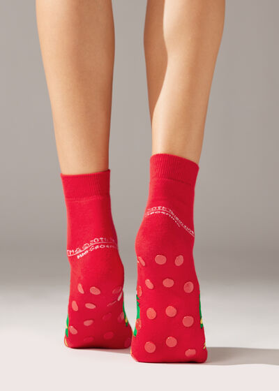 Protuklizne čarape iz kolekcije Family Božić s motivima obitelji Simpson