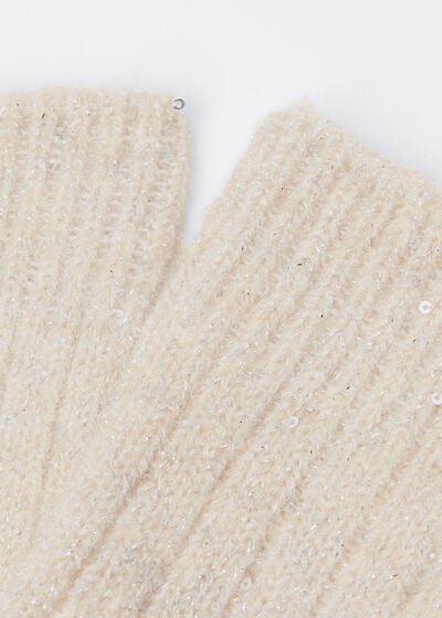 Micro Sequinned Socks