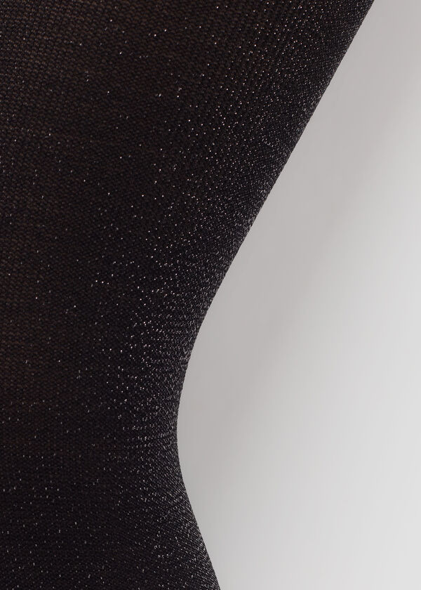 Girls’ Glitter 70 Denier Opaque Tights