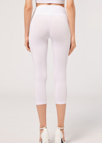 Leggings capri de algodón supima