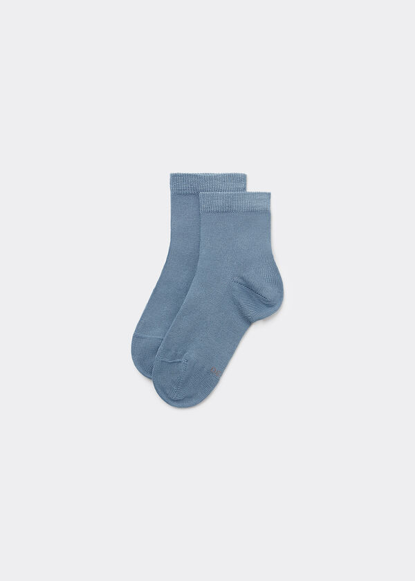 Children's Short Light Cotton Socks