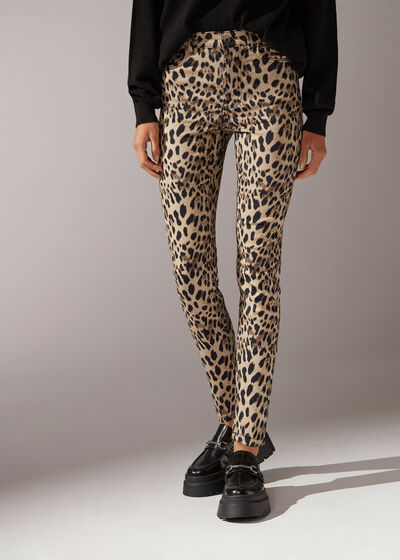 Yüksek Bel Skinny Push Up Jean