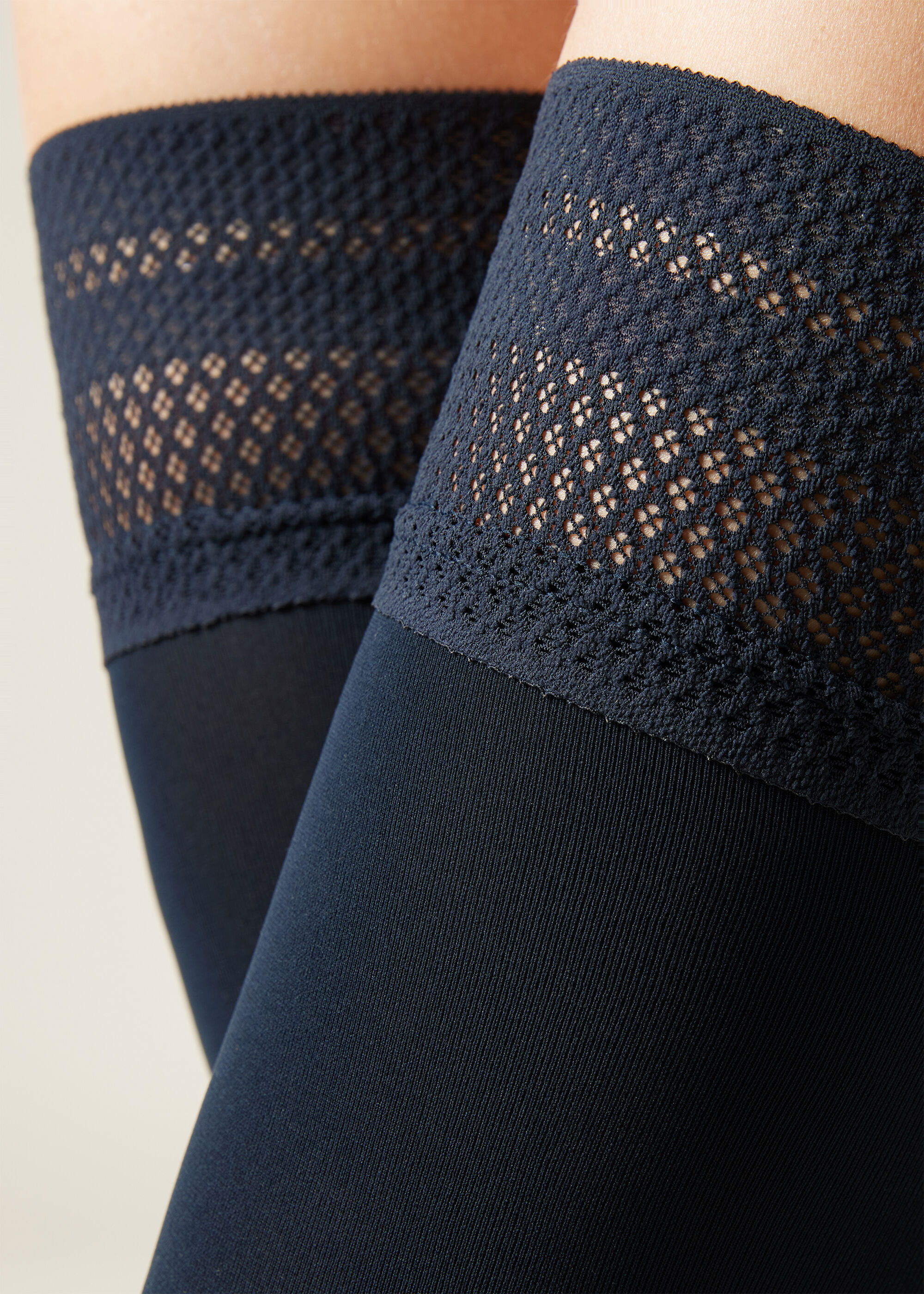 Soft Touch 50 Deniers Thigh High Stockings