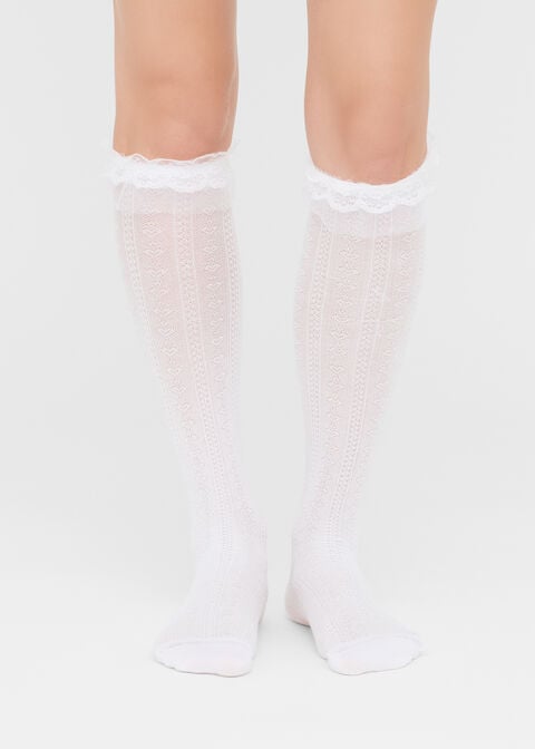 Kniestrümpfe mit Spitze Oktoberfest