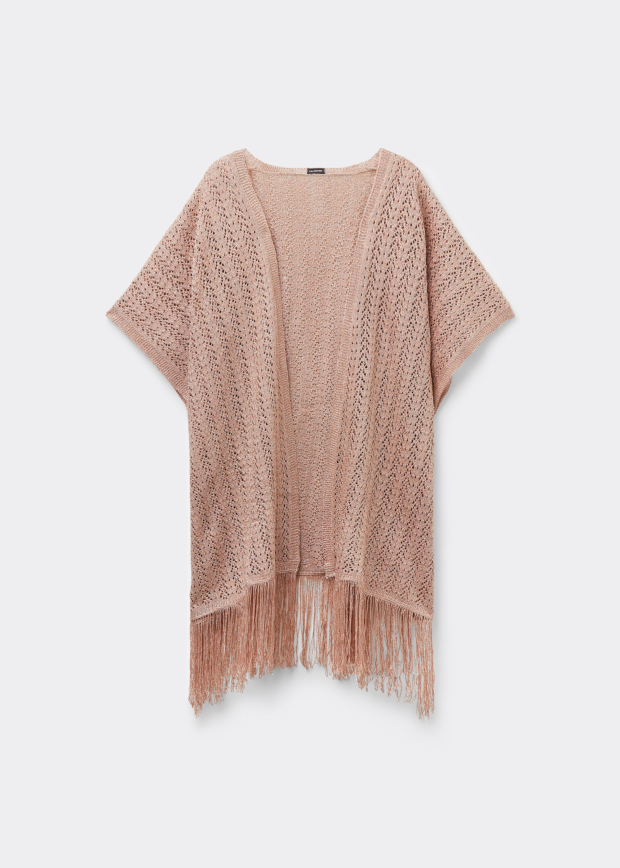 Gilet Crochet Lamè