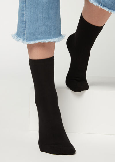 Chaussettes Courtes en Coton Thermique