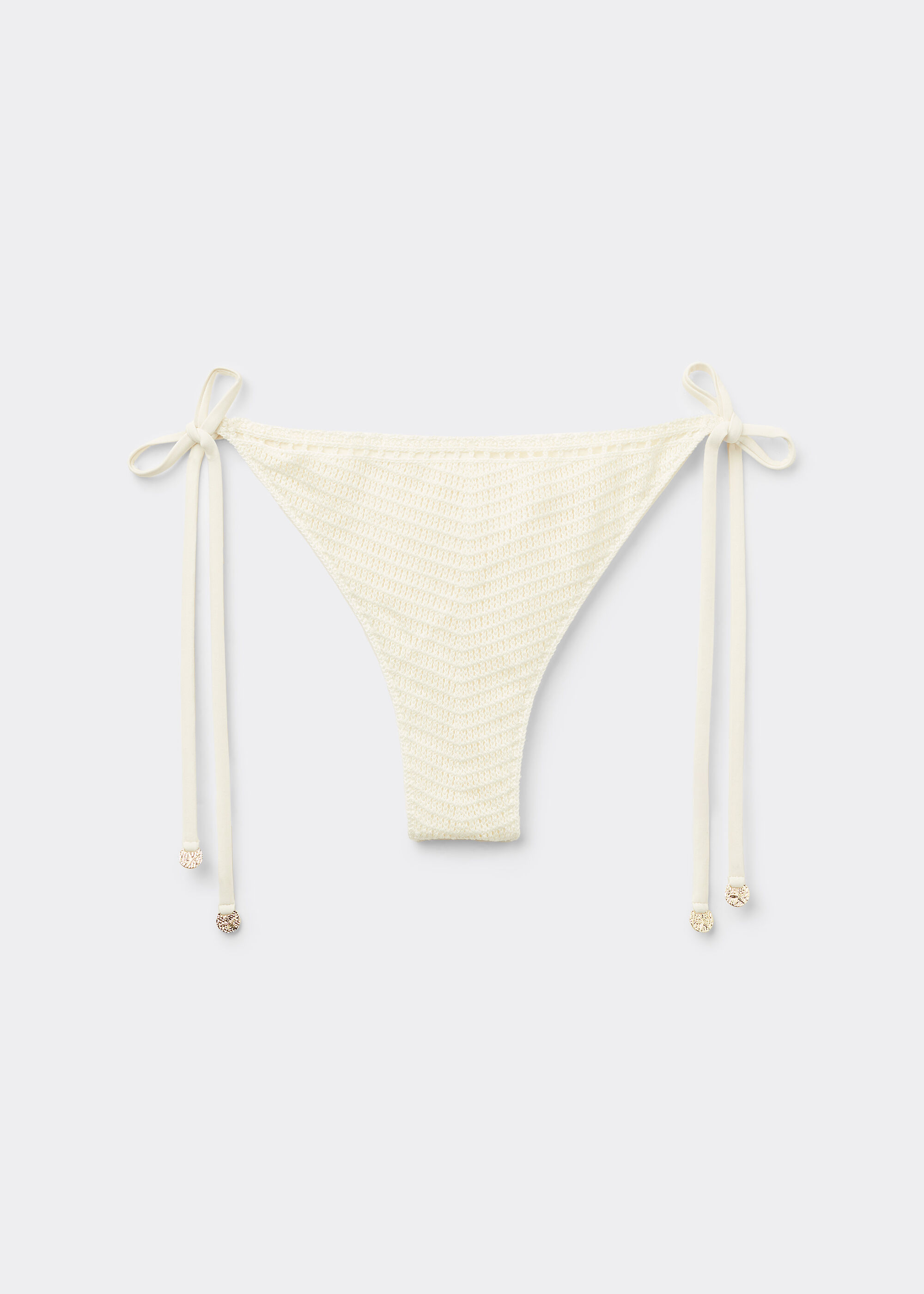 Brazilian Side Tie Swimsuit Bottoms Classic Crochet