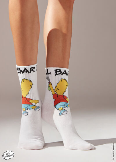 The Simpsons Spor Kısa Çorap