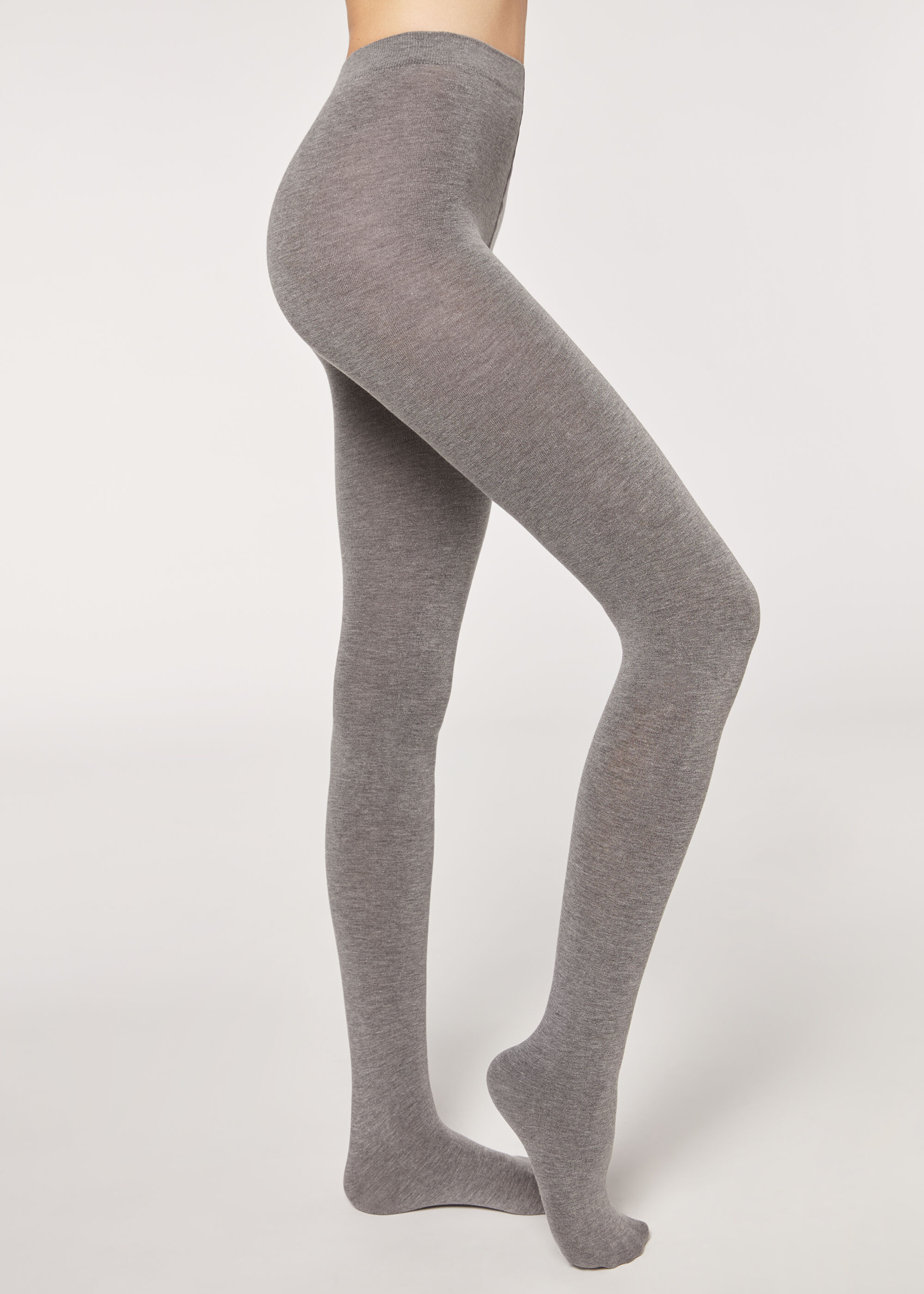 Collants Macios com Mistura De Modal e Caxemira