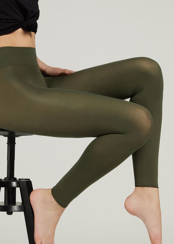 Soft touch total comfort opaque leggings