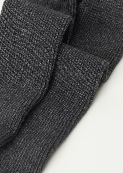 Openwork Wool Over-the-Knee Socks