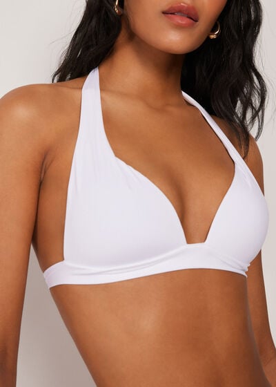 Gepolstertes Triangel-Bikinioberteil Premium Fit