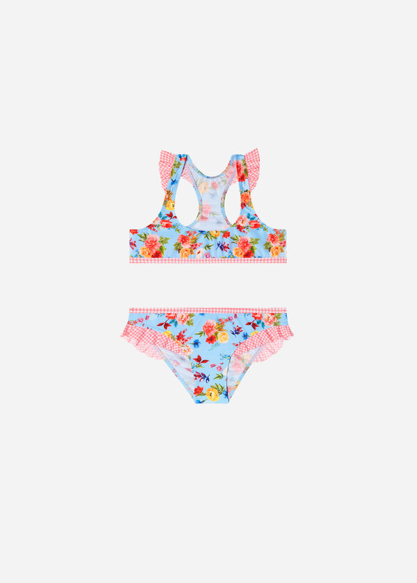 Bikini Tweedelig met Bloemen voor Meisjes Masha