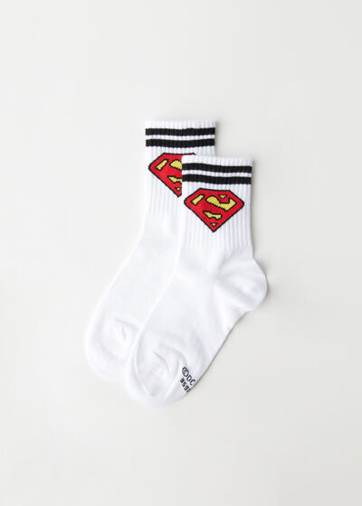Короткие Детские Носки «Супермен»